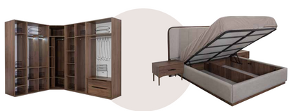 "Retro" Schlafzimmer Set